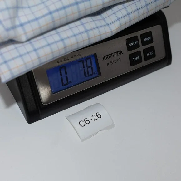 Brooks Brothers Classic Button Down Shirt Men 15 1/2-35 Blue Plaid Supima Cotton - Picture 8 of 8